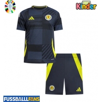 Schottland Heimtrikotsatz Kinder EM 2024 Kurzarm (+ Kurze Hosen)